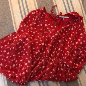 Collective Concepts Erica Crochet Trim Dress